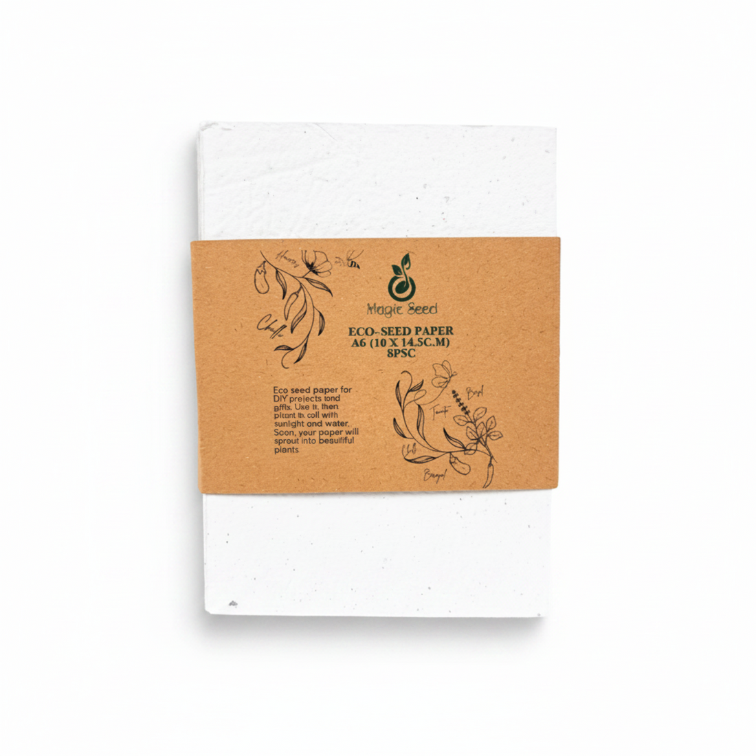 Magic Seed : 8-in-1 Seed Paper Pack