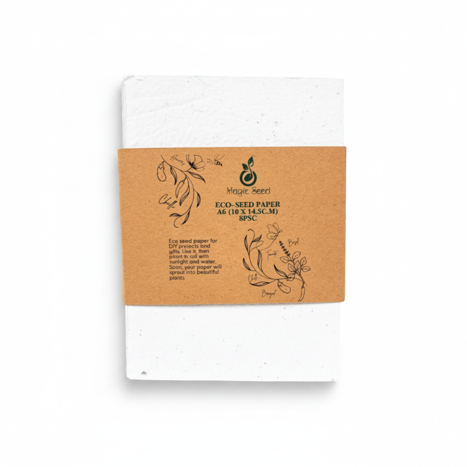 Magic Seed : 8-in-1 Seed Paper Pack
