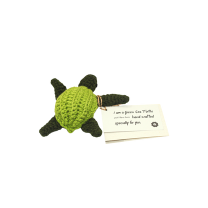 Engkitai : Green Sea Turtle Crochet Toys (Light &amp; Dark Green)