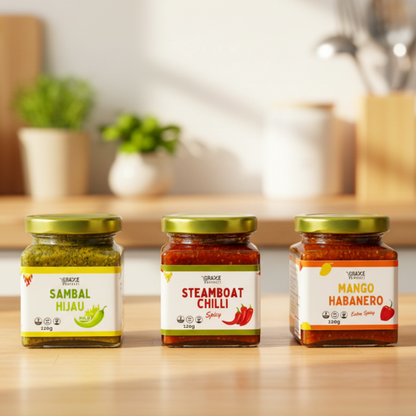 Graze Market Sauces 120g Collection