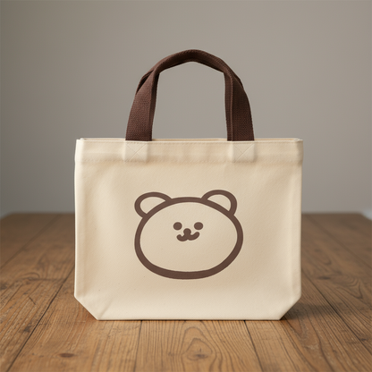 Silent Teddies: Mini Tote Bag