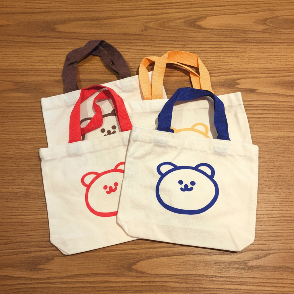 Silent Teddies: Mini Tote Bag