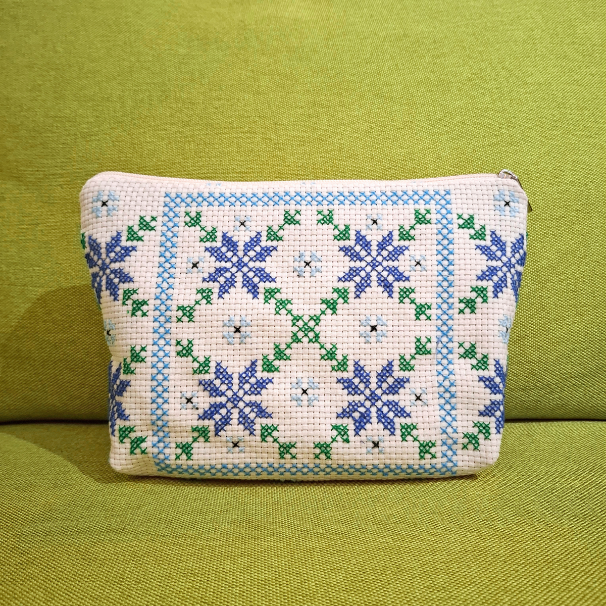 Mang Tha : Cross-Stitch Pouch
