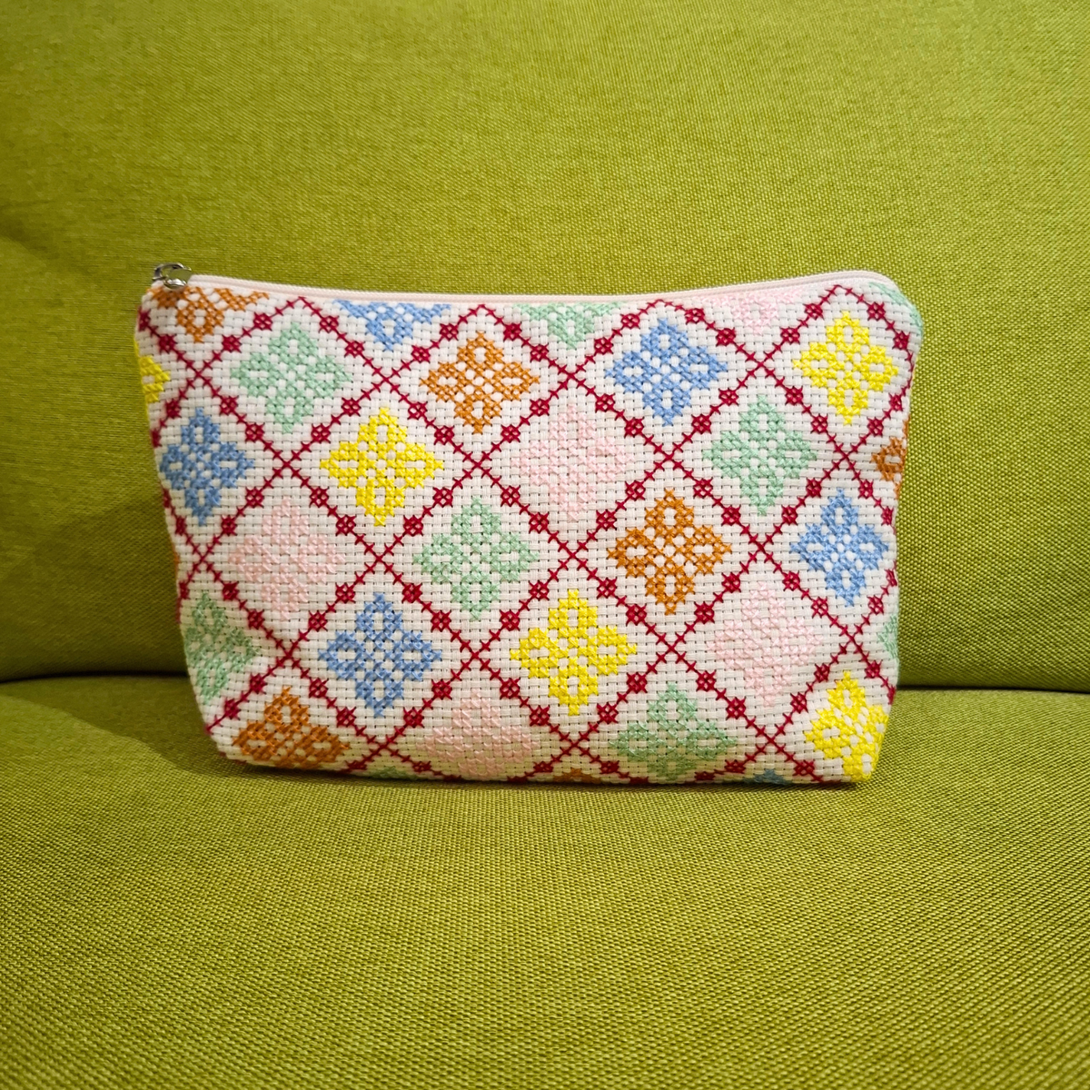 Mang Tha : Cross-Stitch Pouch