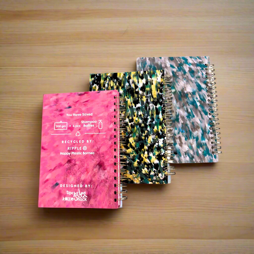 Upcycled Shack: Plastic Notebook