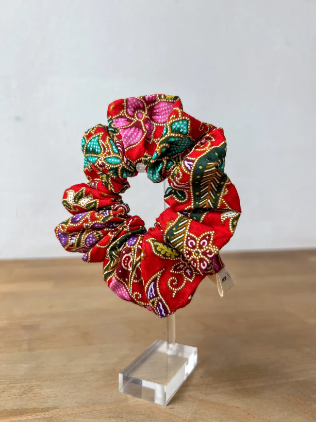 Dignity: Batik Scrunchies (Set of 4)