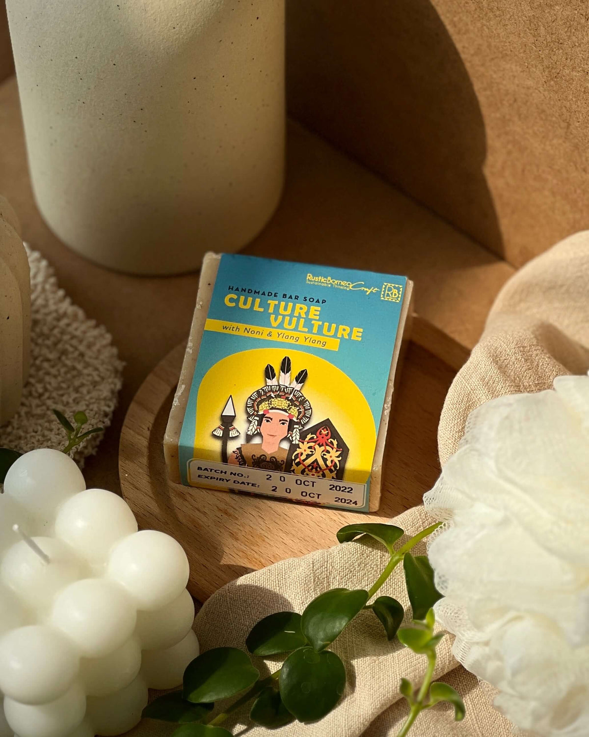 Rustic Borneo Craft : Hand and Body Bar Soap 100g