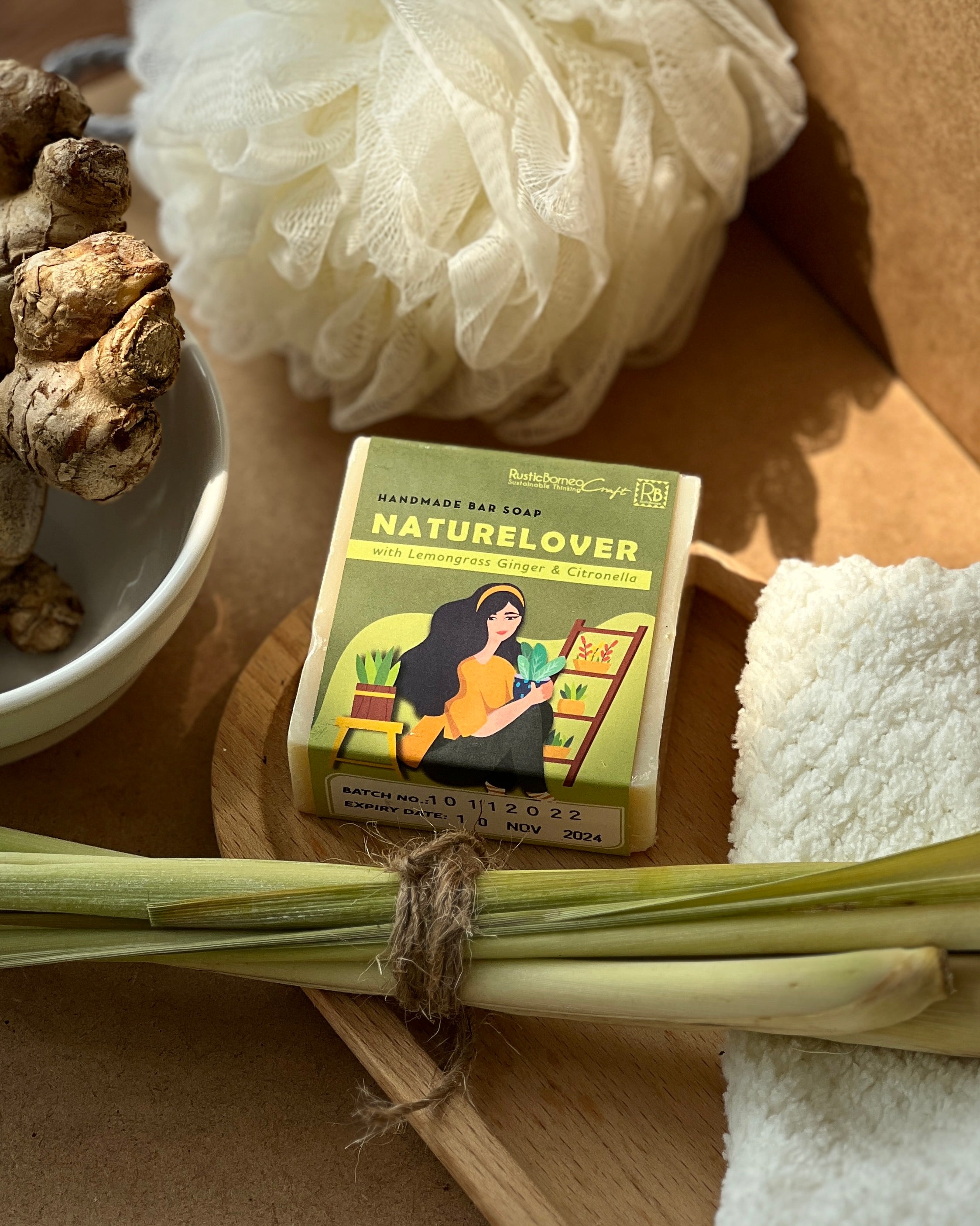 Rustic Borneo Craft : CP Hand and Body Bar Soap