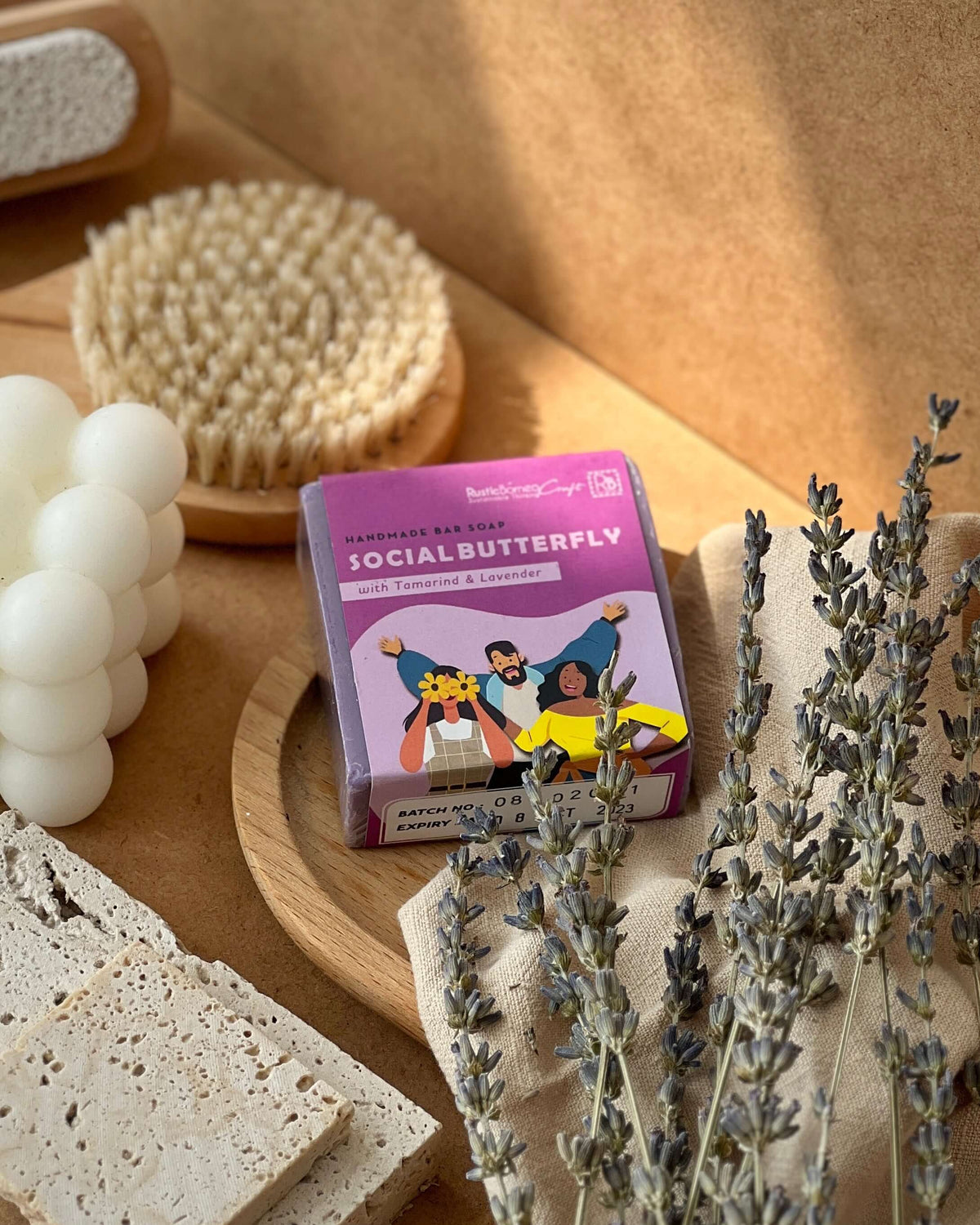 Rustic Borneo Craft : Hand and Body Bar Soap 100g