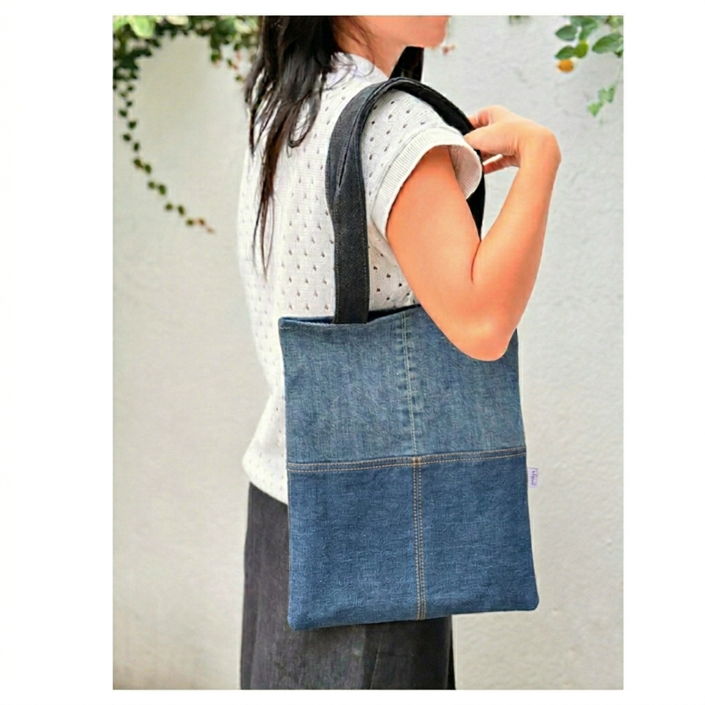 Kloth: Upcycled Totebag with Pockets