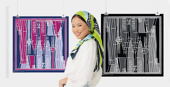 Batik Boutique : KL Skyline Scarf