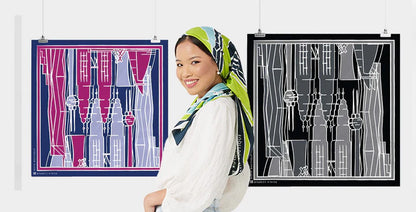 Batik Boutique : KL Skyline Scarf