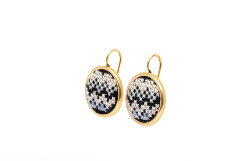 Nuusum Gold-Plated Statement Earrings