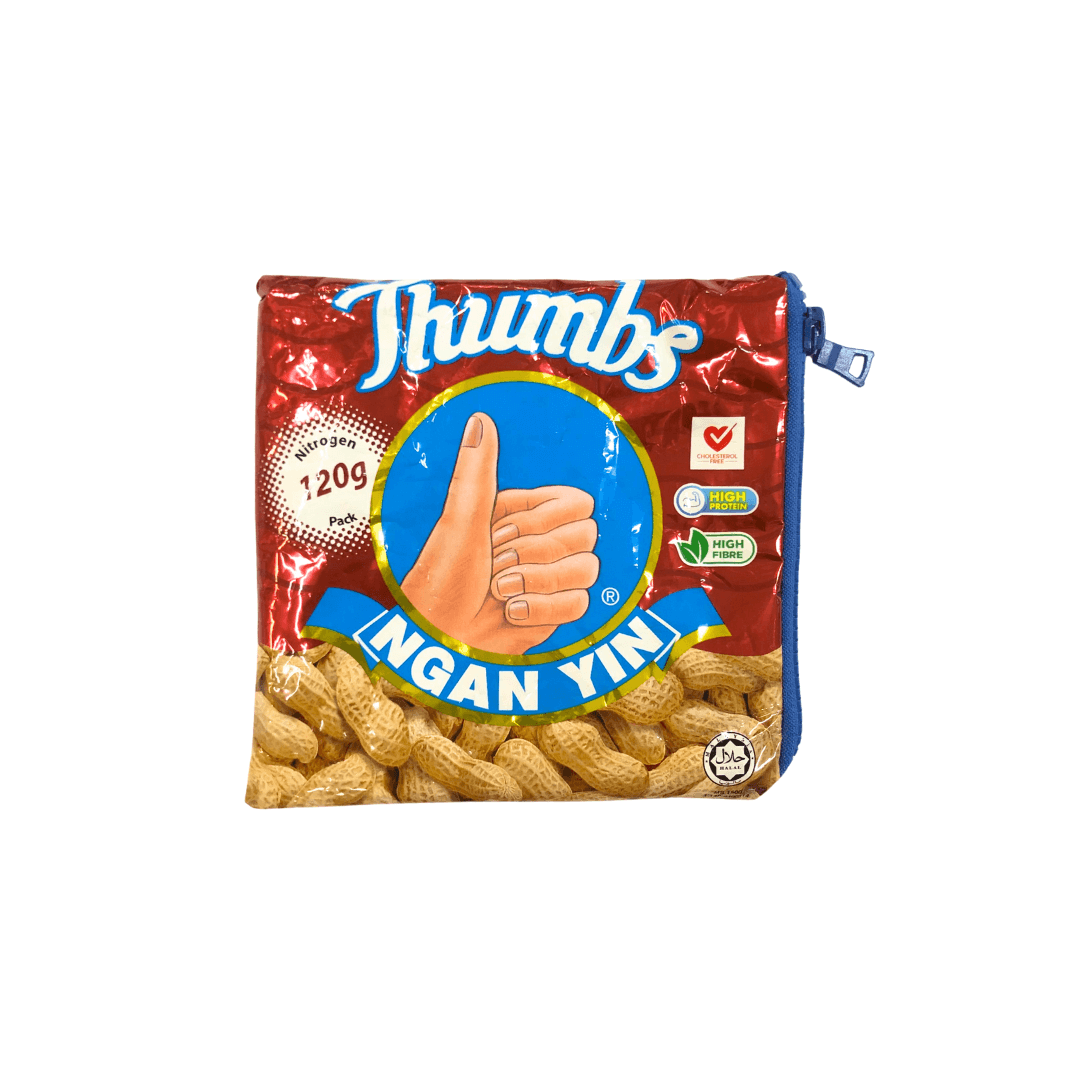 Upcycled Malaysian Snack Wrapper Pouch