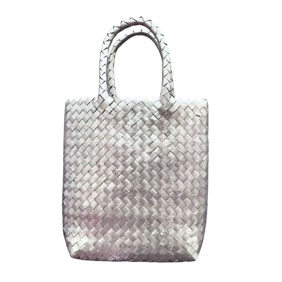 Upcycled Shack: Aluminium Woven Bag