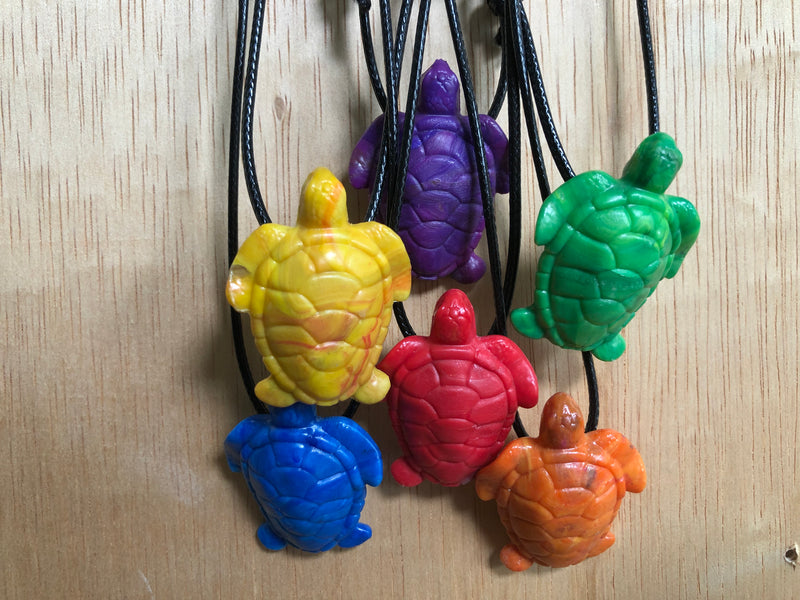 100% Upcycled Sea Turtle Necklace