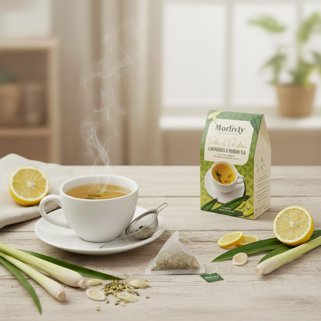 Morlivly : Detox &amp; Destress Tea