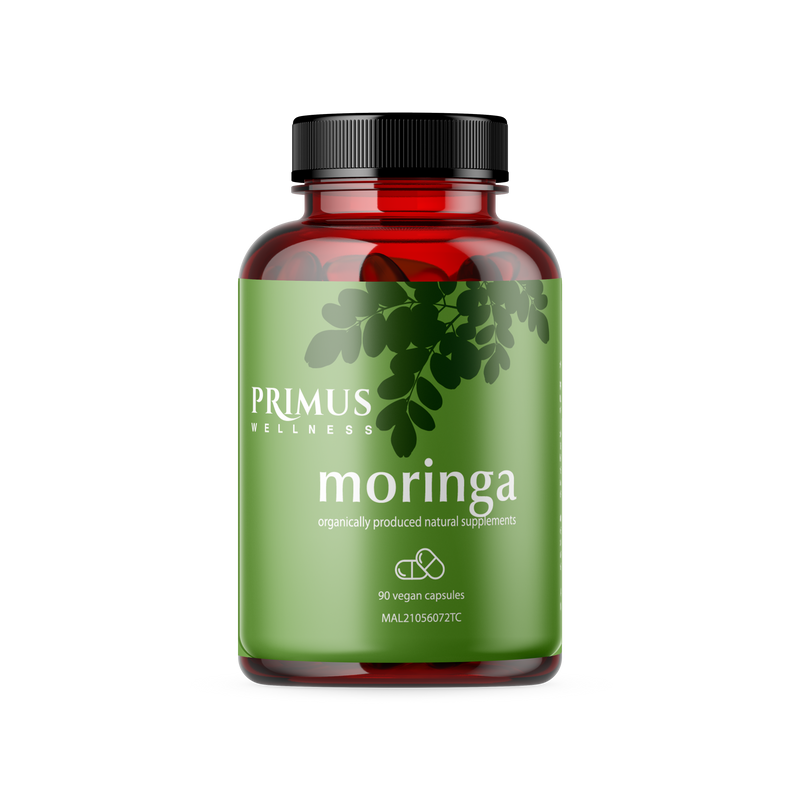 Primus by MySkills : Moringa Leaf Powder - 90 Capsule