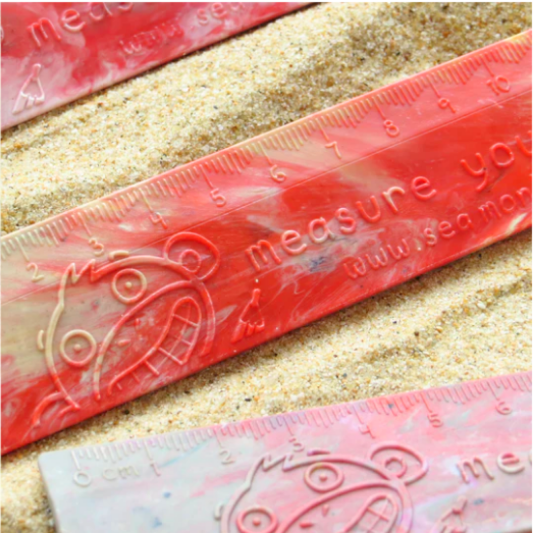 100% Upcycled Ruler
