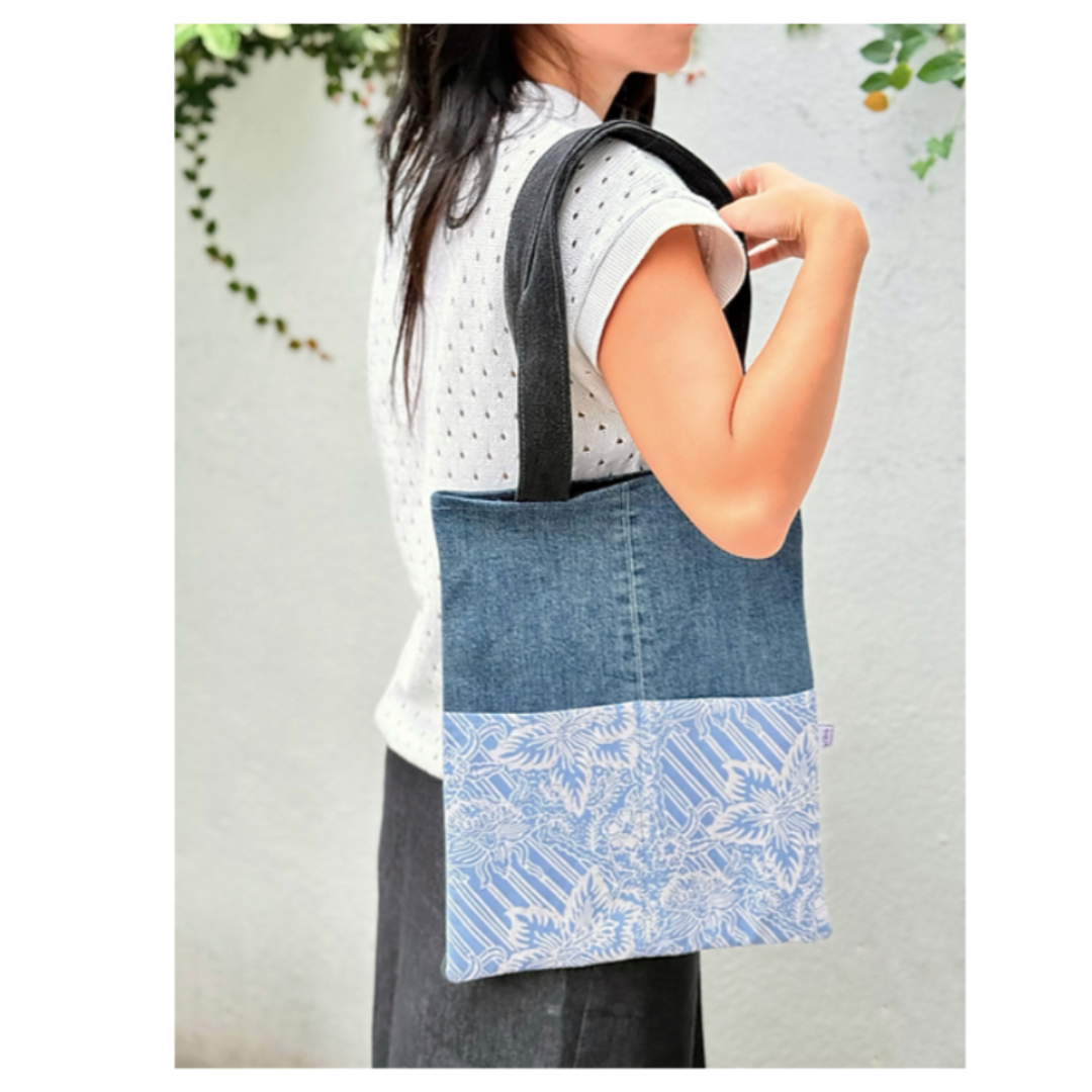 Kloth: Upcycled Totebag with Pockets