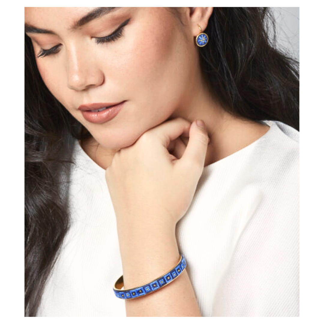 GLOW Arabesque Gold-Plated Slim Bangle (PRE-ORDER)