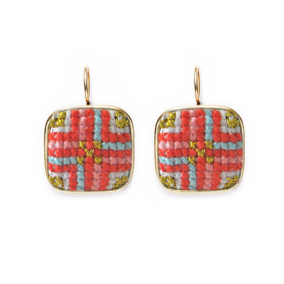 Amour Square Statement Earrings (Pre-Order)