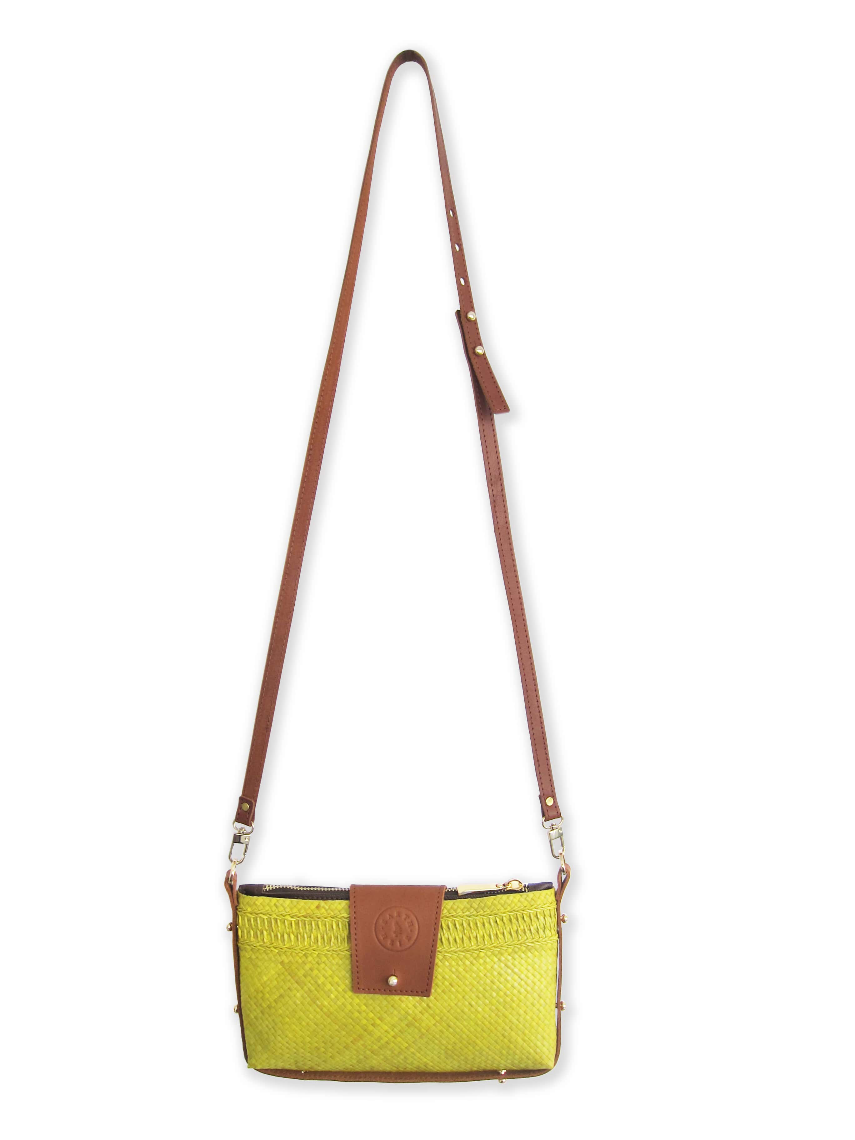 An image of the ChloeSlingBag_Yellow_001-min.jpg by Earth Heir