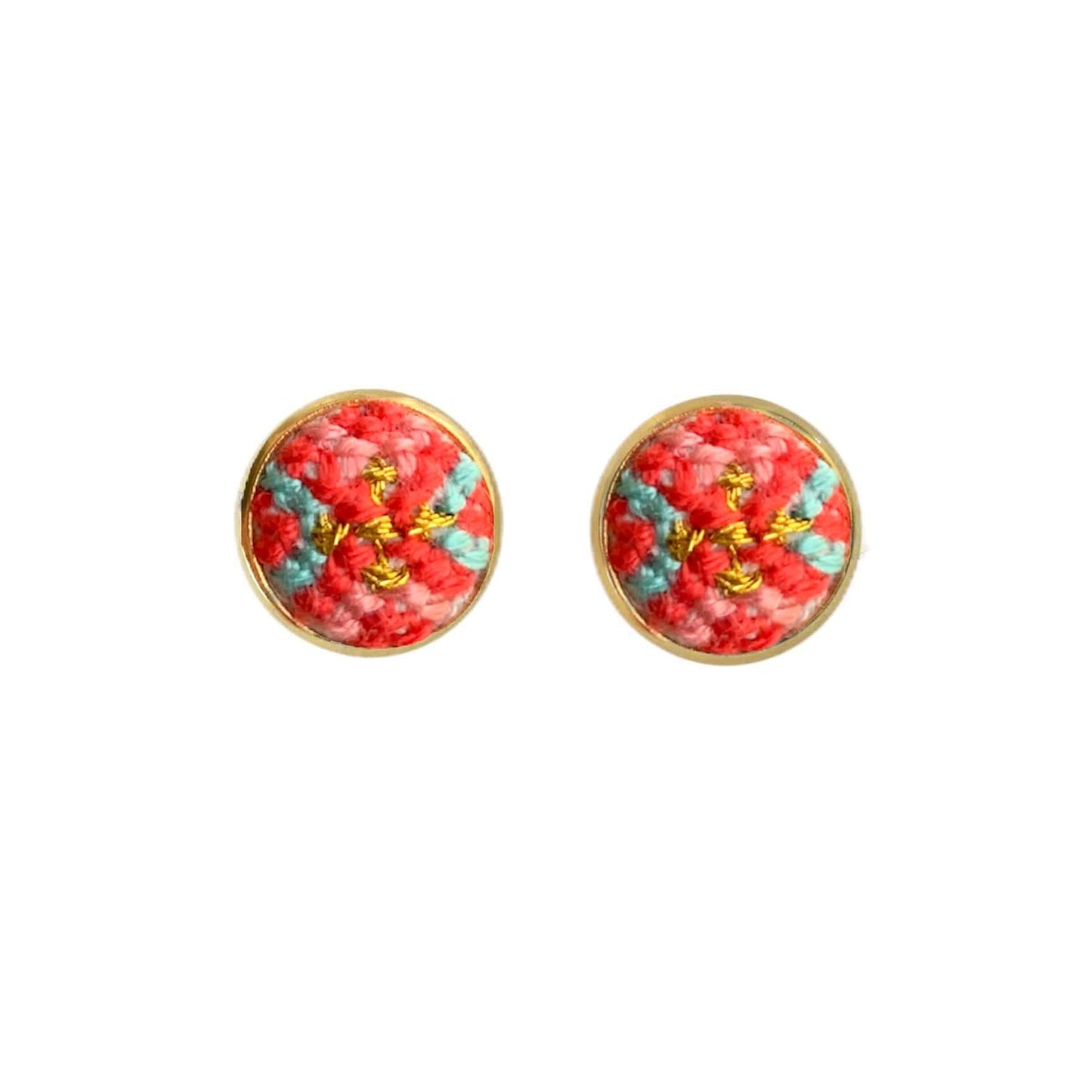 An image of the EarthHeir_Amour_Mahi-MahiStudsEarrings_001.jpg by Earth Heir