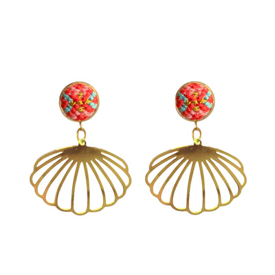 Oyster Earrings - Amour