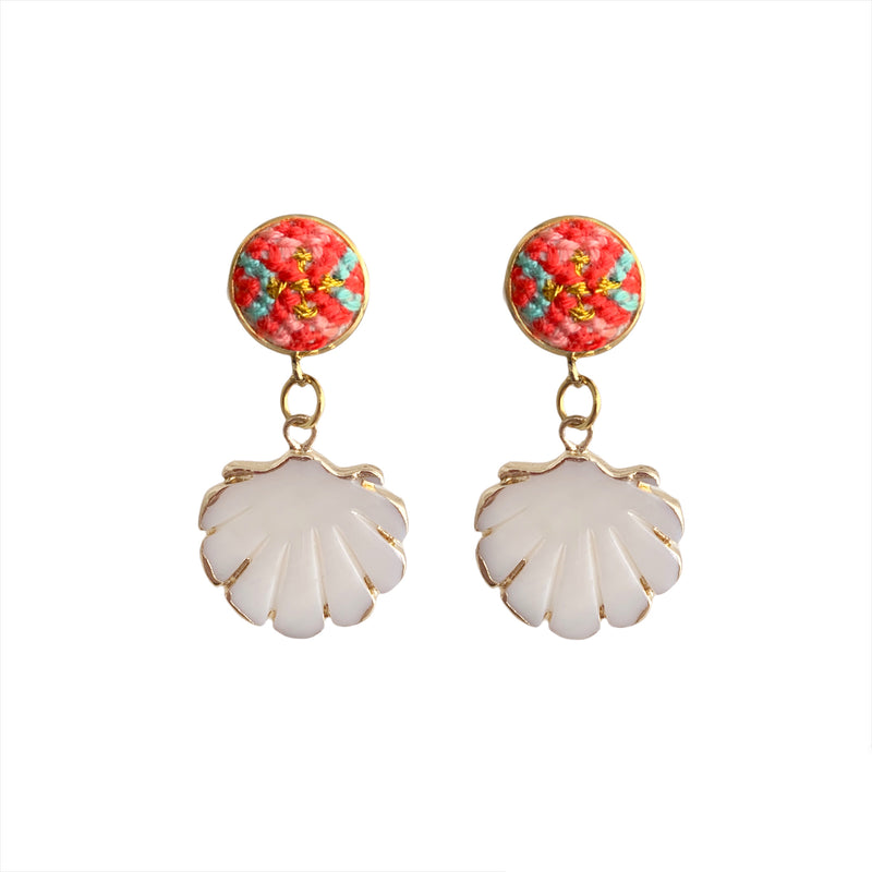 Seashell Earrings - Amour