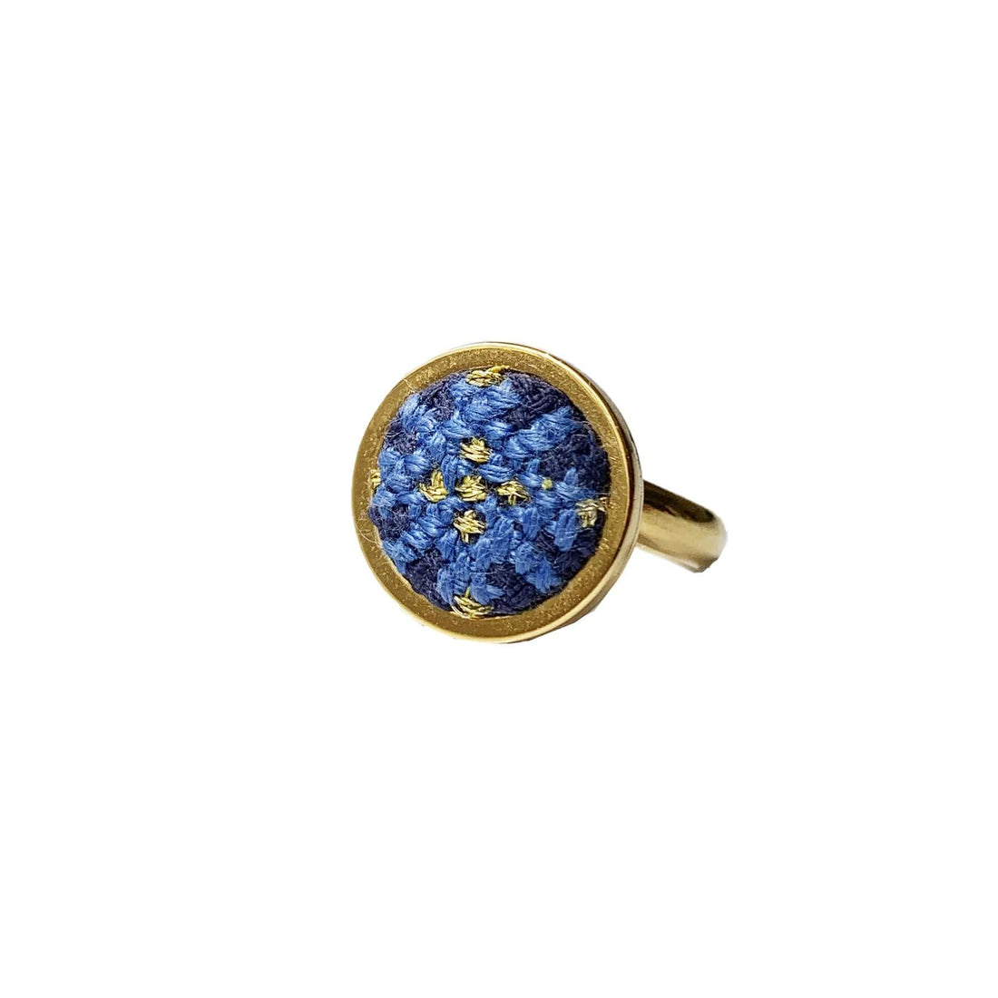 An image of the EarthHeir_Arab_Blue_PuffyRing_002.jpg by Earth Heir