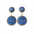 An image of the EarthHeir_ArabesqueBlue_AngelfishEarrings_001.jpg by Earth Heir