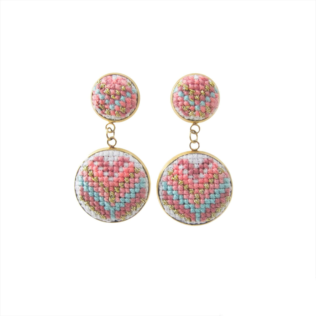 An image of the EarthHeir_California_AngelfishEarrings_001.jpg by Earth Heir