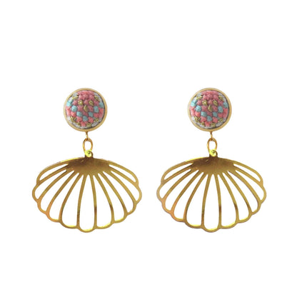 An image of the EarthHeir_California_OysterEarrings_001.jpg by Earth Heir