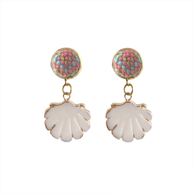 Seashell Earrings - California Dreaming