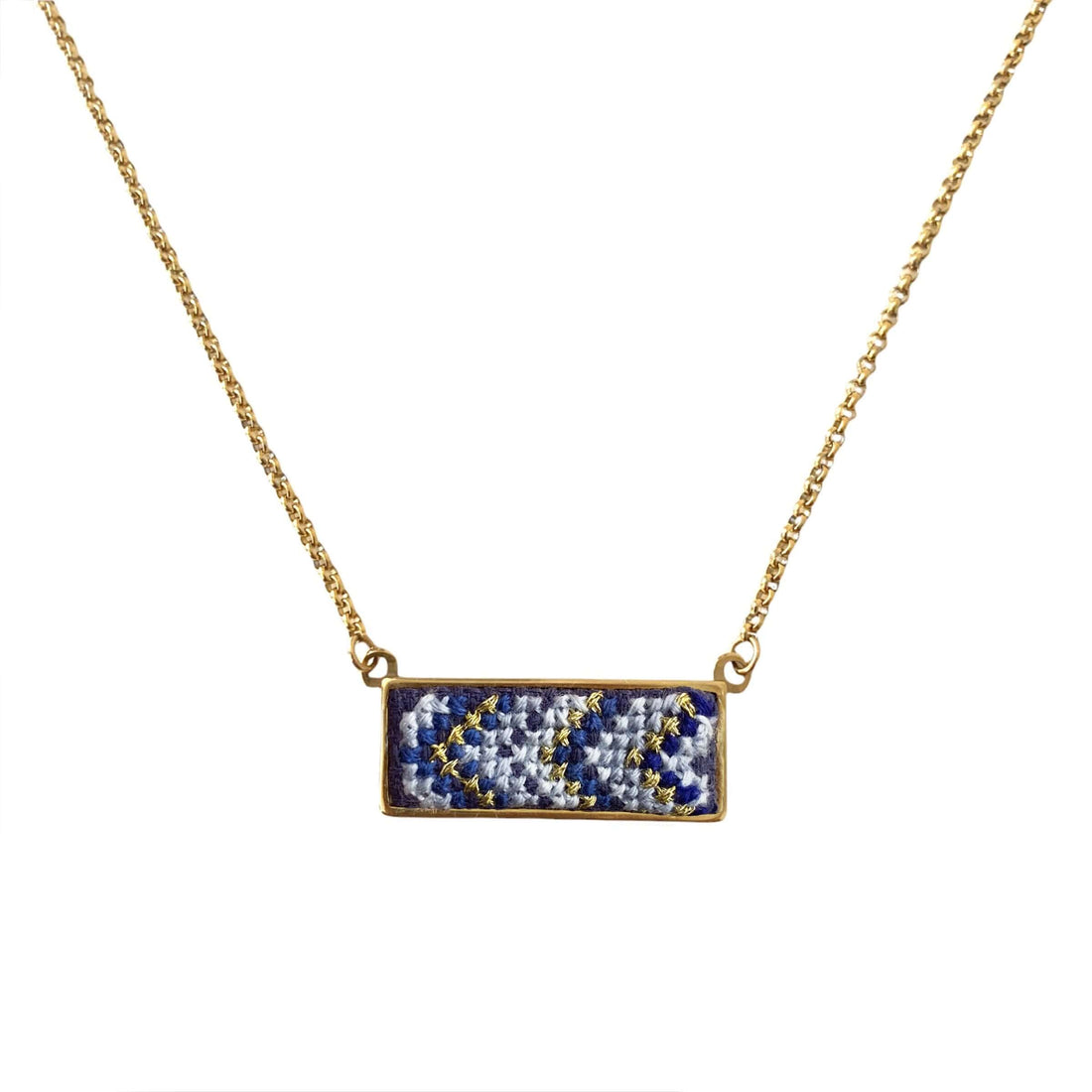 An image of the EarthHeir_NuusumBlue_BelugaNecklace_001.jpg by Earth Heir