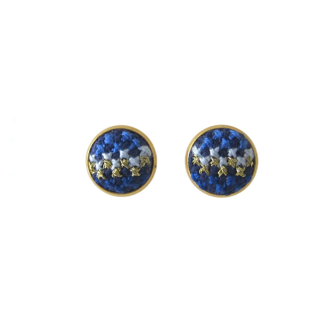 An image of the EarthHeir_NuusumBlue_Mahi-MahiStudsEarrings_001.jpg by Earth Heir