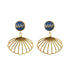 An image of the EarthHeir_NuusumBlue_OysterEarrings_001.jpg by Earth Heir