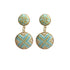 An image of the EarthHeir_Teal_AngelfishEarrings_001.jpg by Earth Heir
