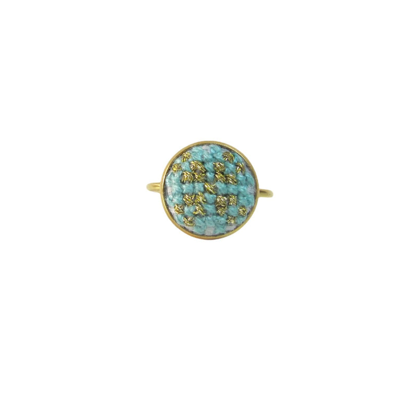 Dolphin Ring - Teal