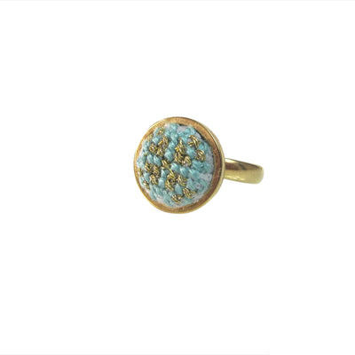 Puffy Ring - Teal