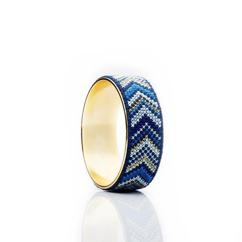GLOW Nuusum Gold-Plated Bold Bangle (PRE-ORDER) - Sustainable impact ESG gift