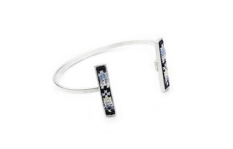 GLOW Nuusum Silver-Plated Cuff (Pre-order)-Jewellery-Earth Heir