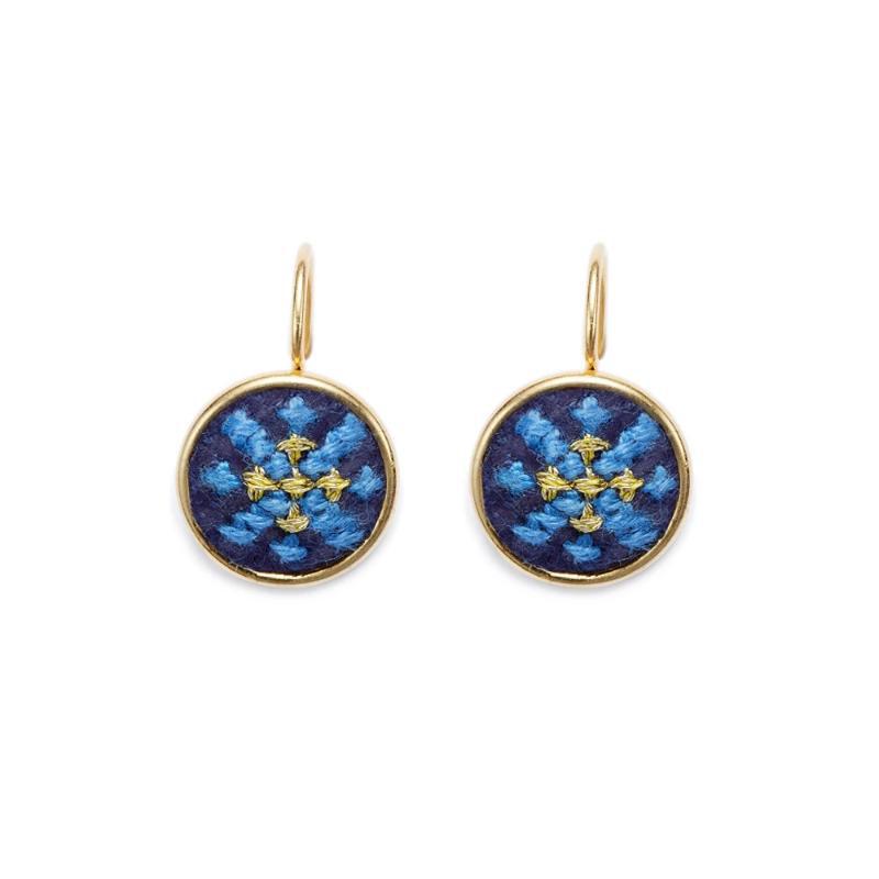 An image of the GLOW_GOLD_BLUE_ARABESQUE_48a5a657-98ff-44be-a9af-56c8d56b4d30.jpg by Earth Heir