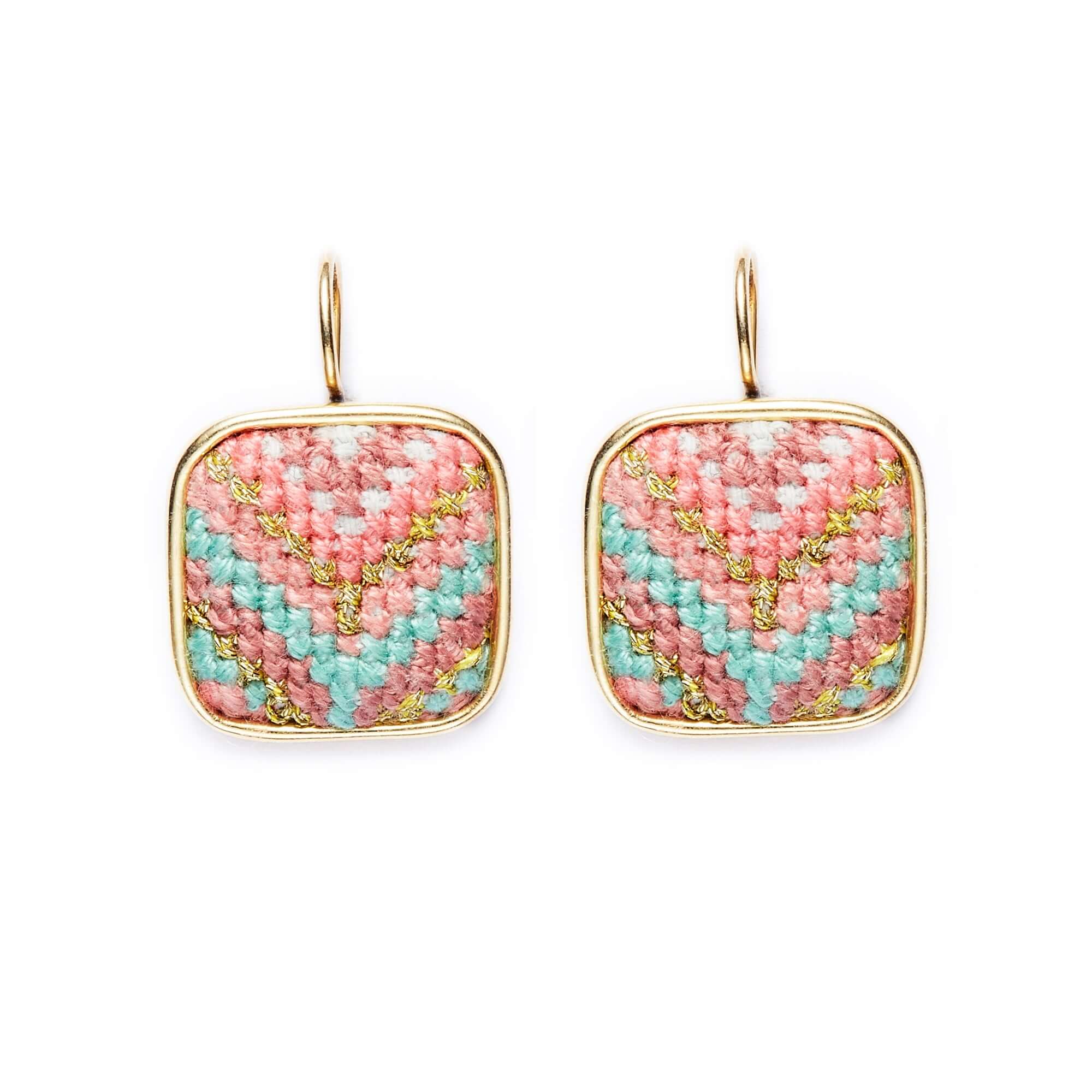 California Dreaming Square Statement Earrings (PRE-ORDER) - Sustainable impact ESG gift