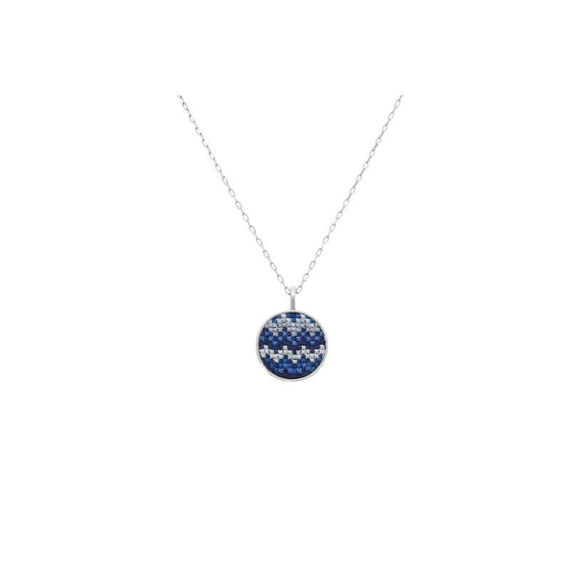 An image of the necklace_silver_nuusum_blue.jpg by Earth Heir